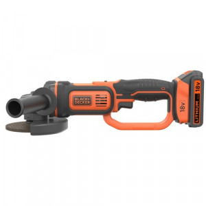 Black & Decker BCG720M1 - Smerigliatrice angolare a batteria 18V 4Ah con borsa