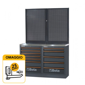 Beta C45PRO BPX-1,3 - Combinazione banchi arredo officina C45PRO