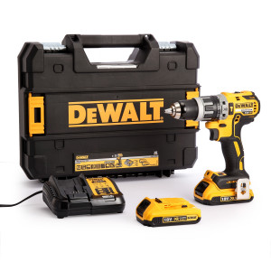 Trapano avvitatore Dewalt 18V DCD796D2 con percussione + 2 batterie 2Ah 