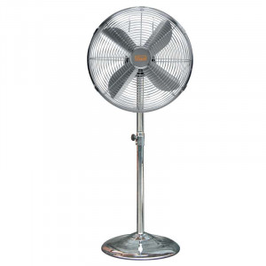 Vinco 70719 Ventilatore Cromato a piantana diametro 50 - 90W