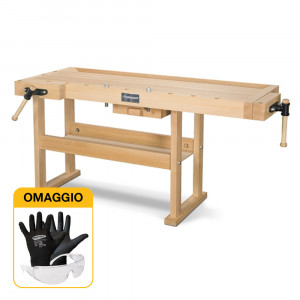 Holzkraft HB 1601 - Banco da lavoro in legno