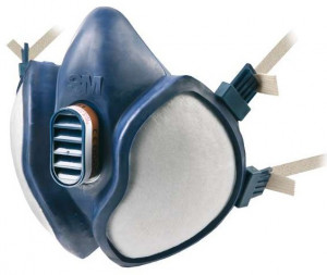 Maschera antipolvere per verniciare vapori Semimaschera 3M 4255