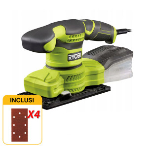 Ryobi RSS200-G - Levigatrice orbitale CON OMAGGIO