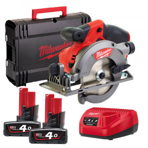 Milwaukee M12 Fuel CCS44-402C - Sega circolare compatta a batteria