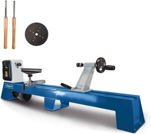 Scheppach DM1100T - Tornio per legno - 400W - 4 velocità