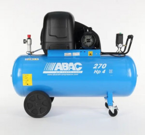 Abac S A39B 270 CT4 - 270lt Compressore a Pistone Silenziato , 400v , bar 10 , 4 Hp