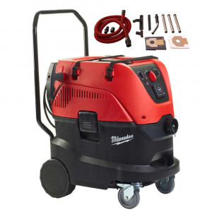 Milwaukee AS 42 MAC - Aspiratore solidi/liquidi 42L classe M con scuotifiltro automatico