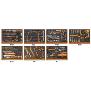 Beta 5988 ROAD 7M - Assortimento di 333 utensili per autoriparazione in moduli m