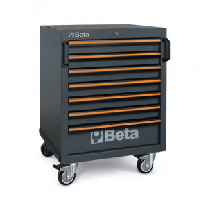 Beta C45PRO C7 - Cassettiera mobile con 7 cassetti per arredo officina C45PRO