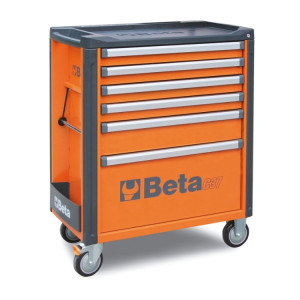 Beta C37/6 - Cassettiera carrello porta attrezzi con 6 cassetti