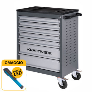 Kraftwerk B 117 - Carrello attrezzi per officina, vuoto