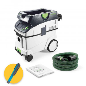 Festool Cleantec CTL 36 E - Aspiratore professionale 1200W - capacità 36 litri - filtro classe L