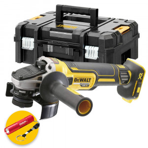 Dewalt DCG405NT - Smerigliatrice angolare a batteria 18V - disco 125 mm - corpo in valigetta