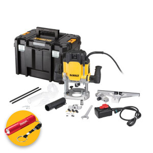 Dewalt DWE627KT-QS - Elettrofresatrice elettronica 2300W con interruttore di sicurezza