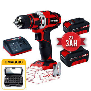 Einhell TC-CD 18 - Trapano avvitatore a batteria 18V 3Ah