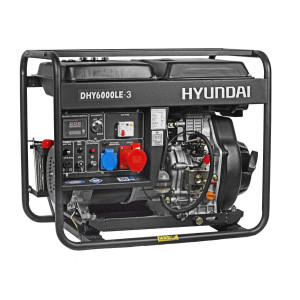 Generatore di corrente Hyundai 65212 - DHY6000LE3 con AVR
