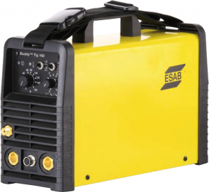 Saldatrice inverter TIG - Esab Buddy Tig 160 (160 A) completa di torcia TIG e pinza portaelettrodo