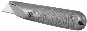 Coltello taglierino Cutter Stanley Lega di Zinco 10-199 professionale