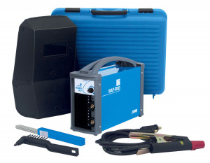 Saldatrice elettrica inverter Saf-Fro SAXO 3.2 (150 A) con KIT completo