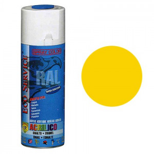 Eco Service RAL1023 spray 400ml - Giallo Traffico