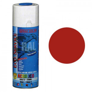 Eco Service RAL3001 spray 400ml - Rosso Segnale