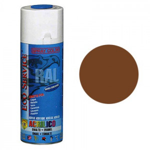 Eco Service RAL8003 spray 400ml - Marrone Fango