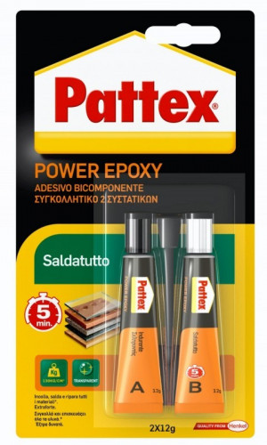 Adesivo bicomponente Pattex SALDATUTTO - 24g