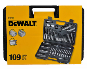 Set forare/avvitare punte inserti trapano avvitatore ferro legno cemento Dewalt DT0109