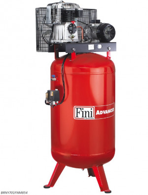 Fini BNHY504FNN292 Compressore d’aria verticale a pistoni 150 litri 2,2 Kw 10 bar 365 l/min