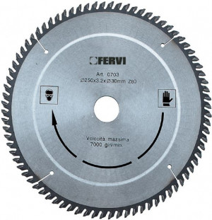 Fervi 0702 - Disco per legno con riporto in metallo duro
