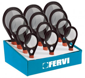 Fervi 0659 - Serie di lenti in cristallo - 12 pz