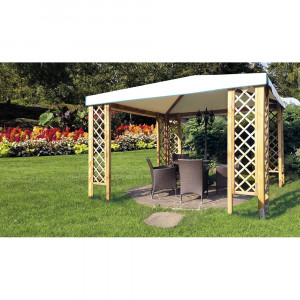 Gazebo 300X300 Con Grigliati - Losa Legnami