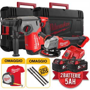 KIT UTENSILI A BATTERIA MILWAUKEE M18 FUEL FHX FSAG125