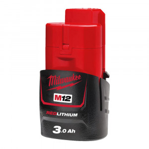 Milwaukee M12B3 - Batteria 12V ioni di litio 3Ah