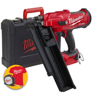 Milwaukee M18 FNN21-0C - Chiodatrice groppinatrice 21° a batteria M18 Fuel
