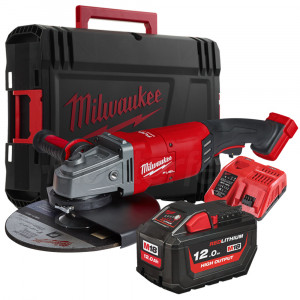 Milwaukee M18 FLAG230XPDB-121C - Smerigliatrice a batteria FUEL™ 12.0Ah, 230MM 