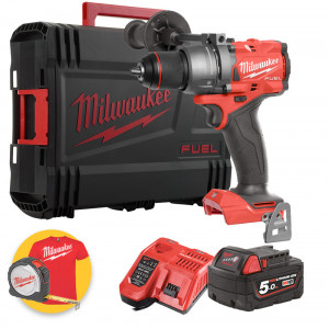 Milwaukee M18 FPD3-501X - Trapano avvitatore con percussione a batteria 18V FUEL - 1 x 5Ah 