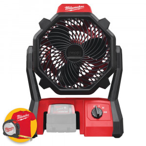 Milwaukee M18 AF - Ventilatore a batteria 18V, solo corpo