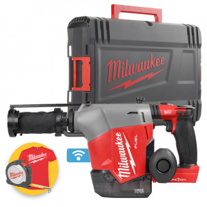 M18 FHAFOH16-0X - Tassellatore a batteria 18V per foratura a soffitto con aspiratore integrato - solo corpo in valigetta 