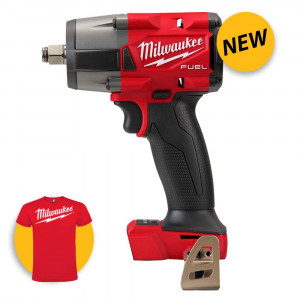 Milwaukee M18 FMTIW2F12-0 - Avvitatore ad impulsi a batteria 18V Fuel, attacco da 1/2" F, solo corpo