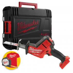 Milwaukee M18 FHZ-0X - Seghetto diritto M18 Fuel a batteria 18V Hackzall - solo corpo in valigetta