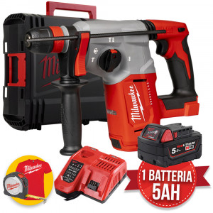 Milwaukee M18 BLHX-501X- Tassellatore a batteria 18V SDS-PLUS - 1 batteria da 5Ah