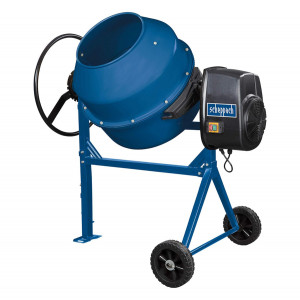 Scheppach MIX160 - Betoniera impastatrice, miscelatore 160 Litri 650W