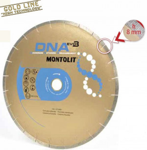 Montolit SCX230 230x30/25,4 mm Disco diamantato dna per gres porcellanato ceramica granito per FS4700