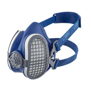 GVS Elipse SPR 502 P3 - Maschera respiratore con filtri sostituibili per polveri, fumi, nebbie