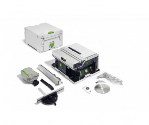 Festool CSC SYS 50 EBI-Basic - Sega circolare da banco a batteria 18V