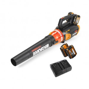 Worx WG584E - Soffiatore/soffia foglie a batteria 2x20V 2Ah