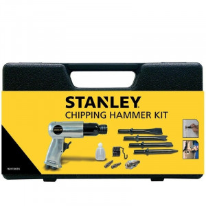Kit scalpellatore pneumatico Stanley 160173XSTN + 4 scalpelli, accessori e valigetta
