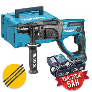 Makita DHR202RTJ - Tassellatore a batteria 18V - 2 batteria da 5Ah