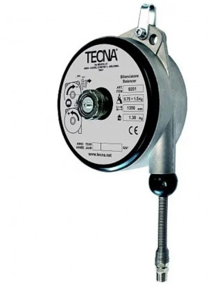 Tecna 9201 bilanciatore con tubo 8 bar portata da 0,75 - 1,5 kg